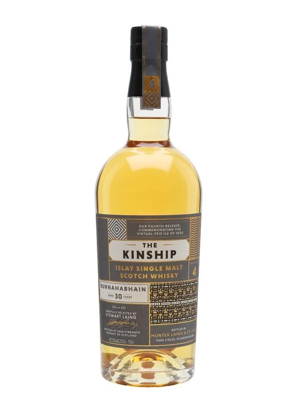 Bunnahabhain 1989 30 Year Old “Kinship 2020 Release” Single Barrel 48.5% Cask Strength Single Malt Whiskey | 700ML