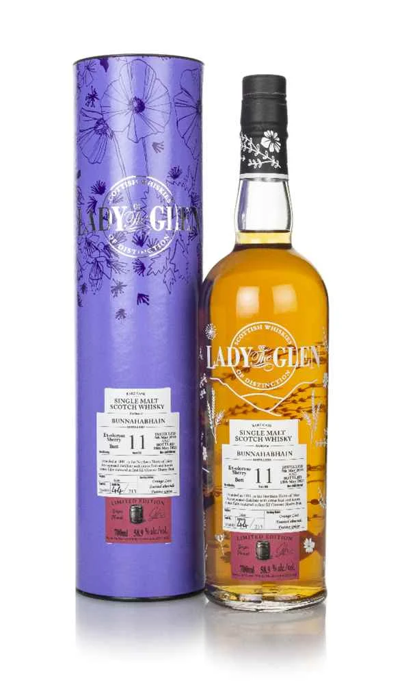 Bunnahabhain 11 Year Old 2010 (cask 554983) - Lady of the Glen (Hannah Whisky Merchants) Scotch Whisky | 700ML