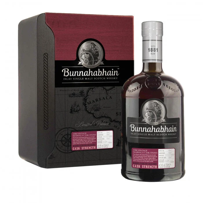 Bunnahabhain 30 Year Old 1988 Marsala Finish Single Malt Scotch Whisky - Whiskey