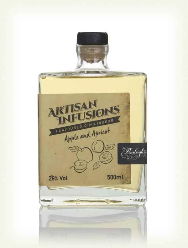 Burleighs Artisan Infusions - Apple & Apricot Liqueur | 500ML