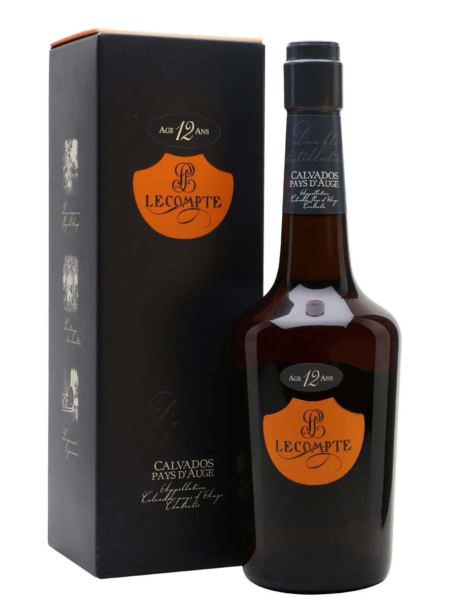 Lecompte 12 Year Old Calvados Liqueur - Licor