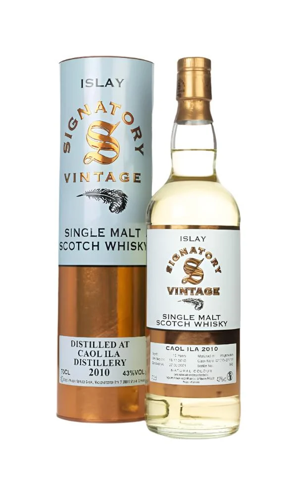 Caol Ila 10 Year Old 2010 (casks 321713 & 321716) - Signatory Scotch Whisky | 700ML