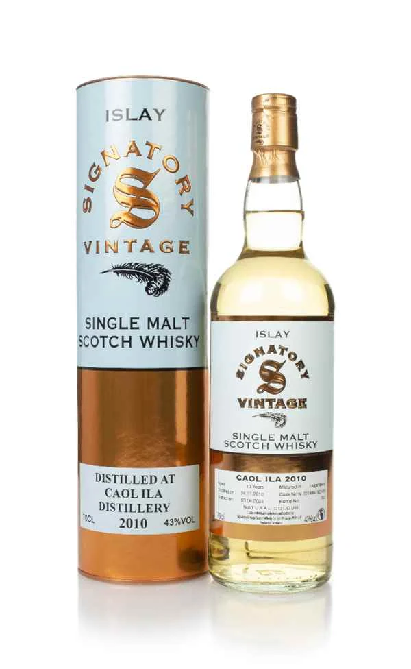 Caol Ila 10 Year Old 2010 (casks 322460 & 322468) - Signatory Whisky | 700ML