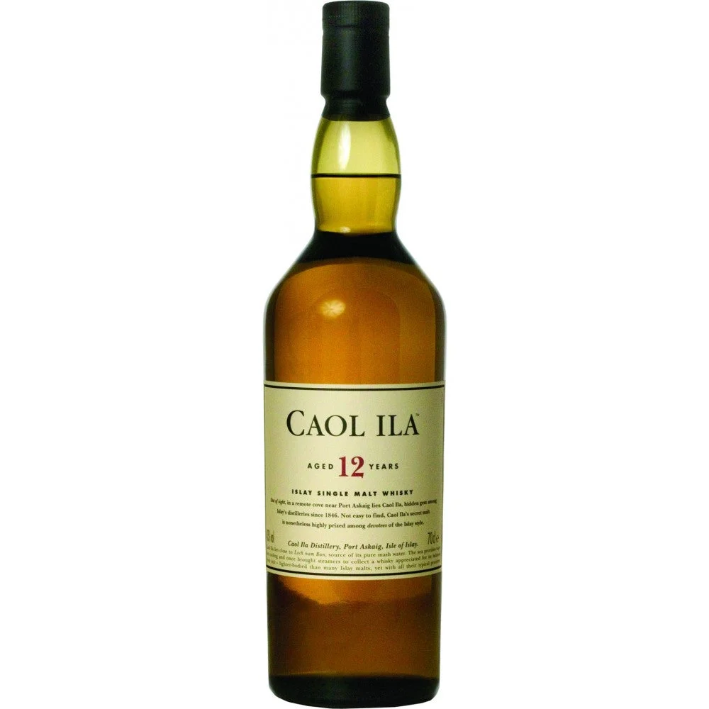 Whisky escocés de pura malta Caol Ila 12 años