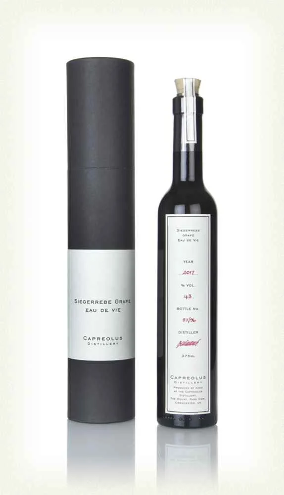 Capreolus Siegerrebe Uva Eau de Vie 2017 Eaux de Vie | 380ML - Aguas de vida