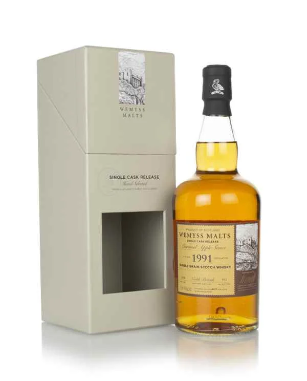 Caramel Apple Sauce 1991 (bottled 2018) - Wemyss Malts (North British) Scotch Whisky | 700ML