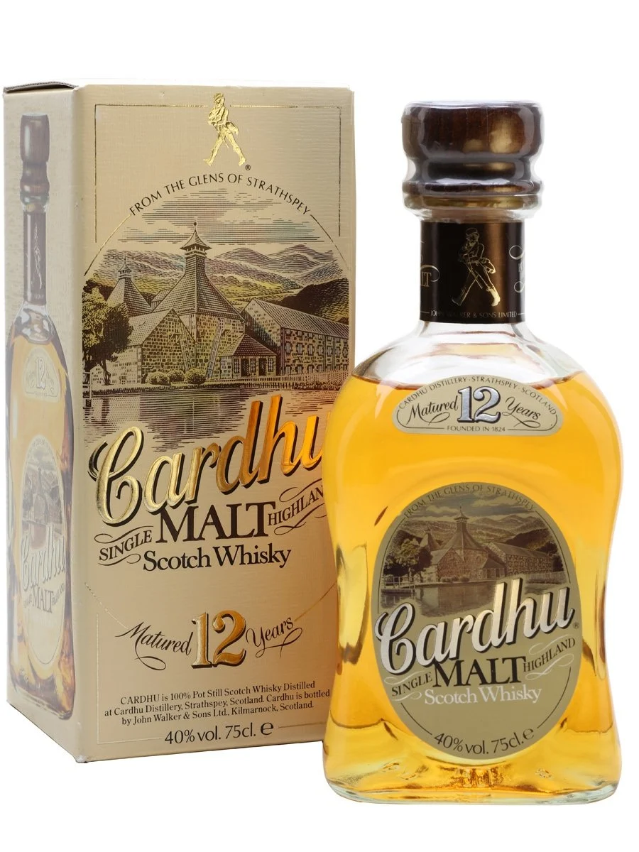 Cardhu 12 Year Old Bot.1980s Speyside Single Malt Scotch Whisky | 700ML - Whiskey