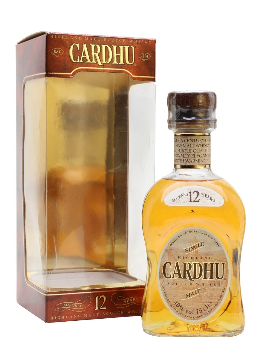 Cardhu 12 Year Old Single Malt Speyside Single Malt Scotch Whisky - Whiskey