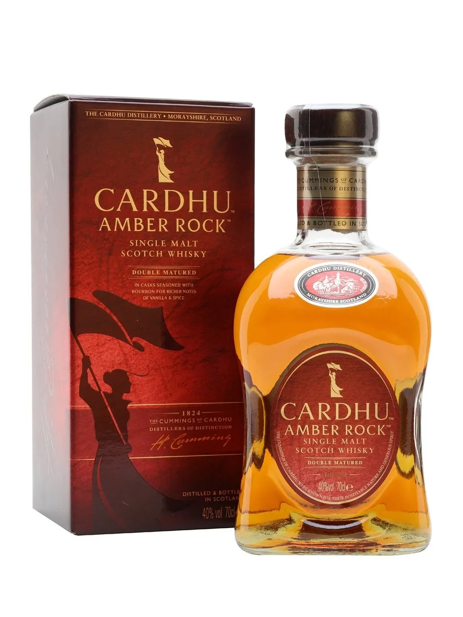 Cardhu Amber Rock Speyside Single Malt Scotch Whisky | 700ML - Whiskey