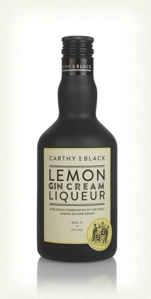 Carthy & Black Yorkshire Lemon Gin Cream Liqueur | 500ML
