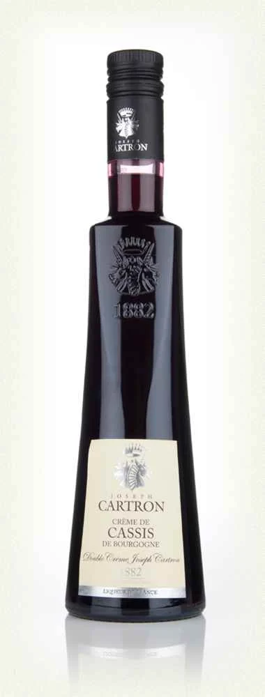 Cartron Crème De Cassis De Bourgogne (Double Crème) Liqueur | 500ML