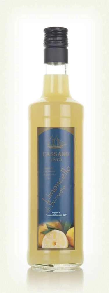 Cassano 1875 Limoncello di Sorrento Liqueur | 700ML - Licor