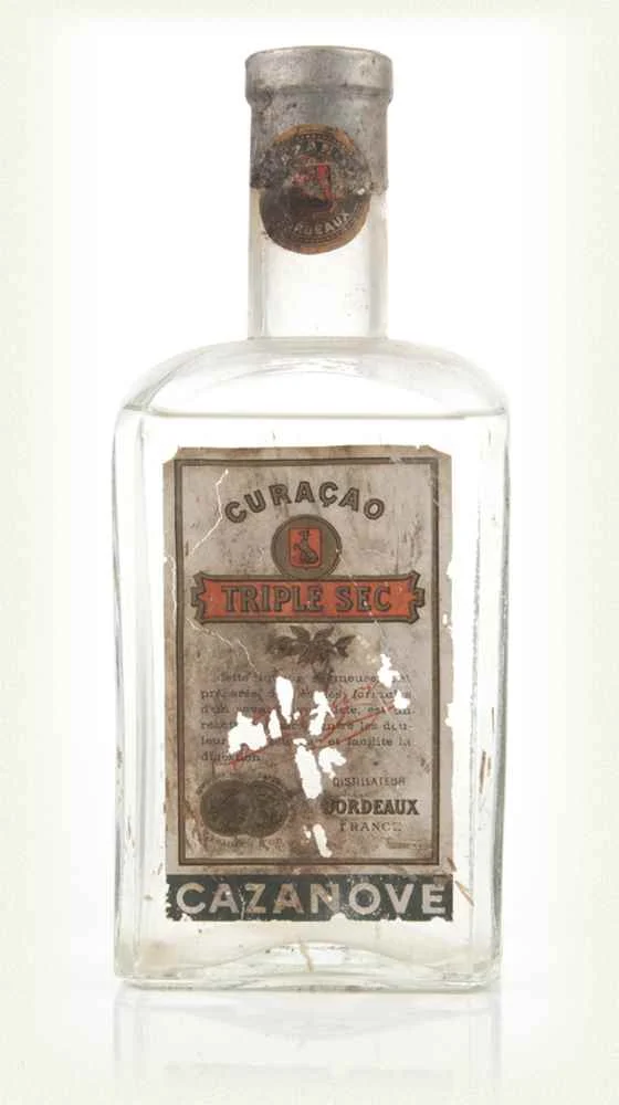 Cazanove Curaçao Triple Sec (Corto) - Licor de los años 50 | 700ML