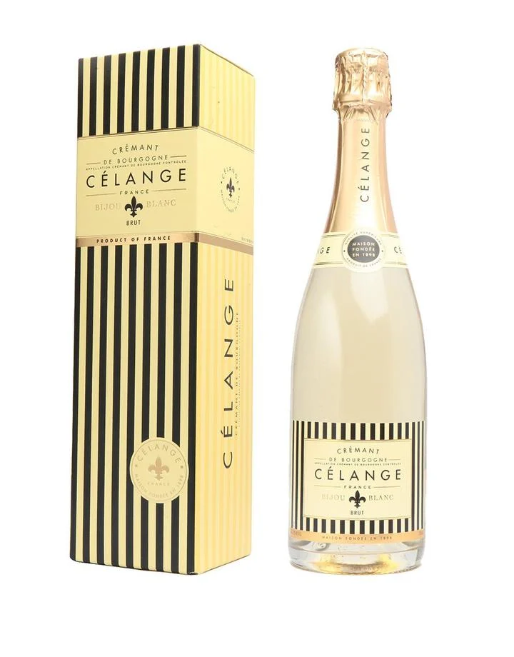 Celange Cremant de Bourgogne Bijou Blanc Champagne