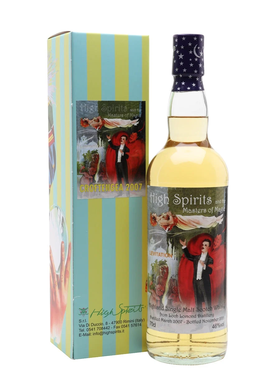 Croftengea 2007 12 Year Old High Spirits Highland Single Malt Scotch Whisky | 700ML - Whiskey