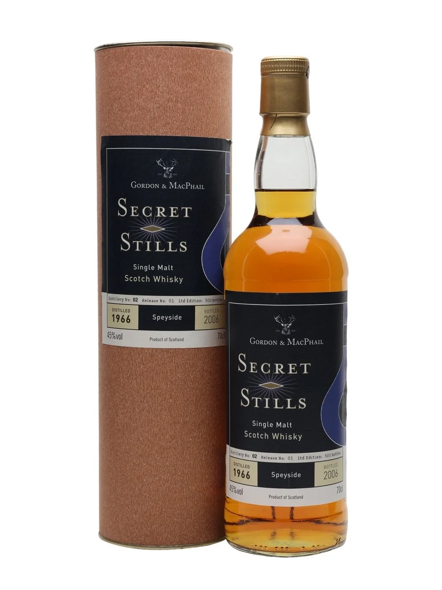 Secret Stills No: 2.1 (Cragganmore) 1966 Speyside Single Malt Scotch Whisky | 700ML - Whiskey