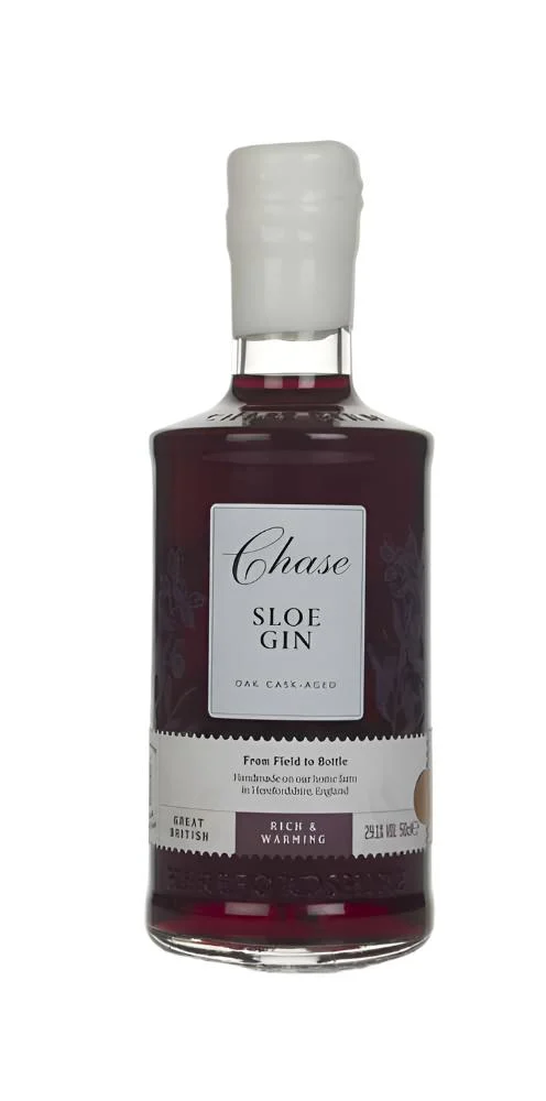 Ginebra de endrinas envejecida en barrica Chase Oak | 500ML
