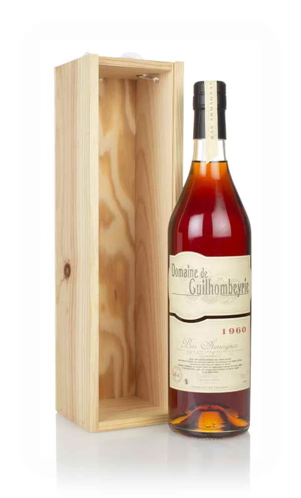 Castillo de Bordeneuve Domaine de Guilhombeyrie 1960 Bajo Armagnac | 700ML - armañac