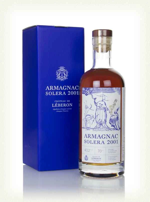Château de Léberon Solera 2001 Armagnac | 700ML - armañac