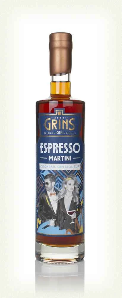 Licor de ginebra Cheshire Grins Espresso Martini | 500ML - Liqueur