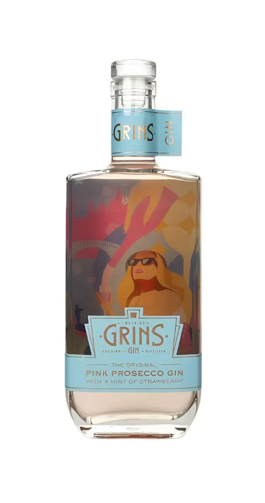 Ginebra Prosecco rosa Cheshire Grins | 700ML