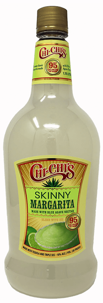 Cóctel Skinny Margarita listo para beber de Chi Chi