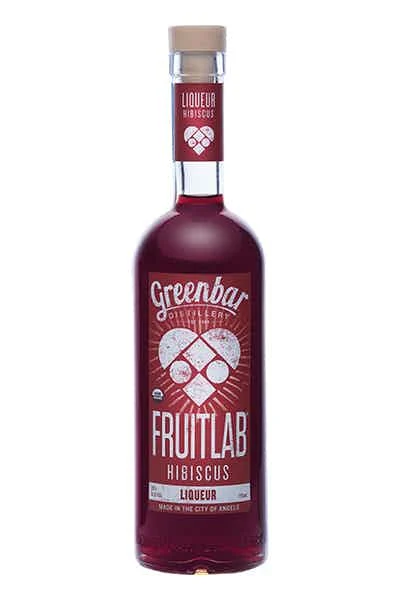 Greenbar Distillery Fruitlab Organic Hibiscus Liqueur