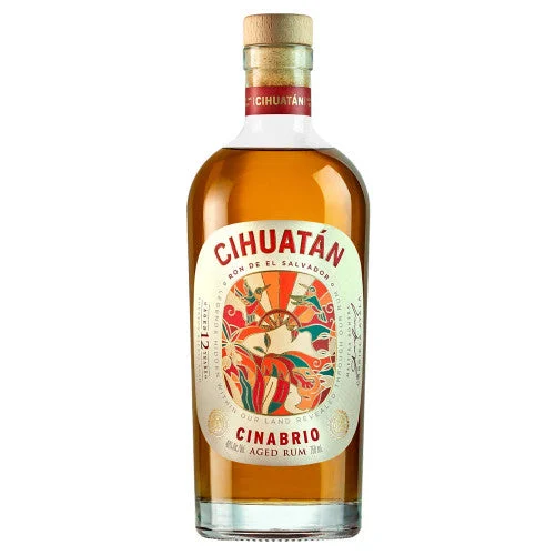 Cihuatán Cinabrio 12 Year Old Rum - Ron