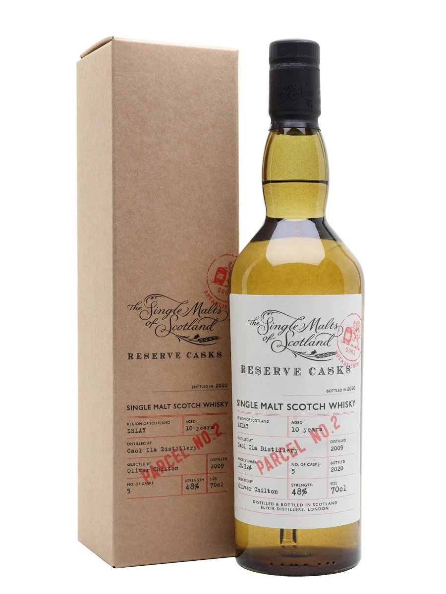 Caol Ila 2009 10 Year Old Reserve Cask - Parcel No.2 Islay Single Malt Scotch Whisky | 700ML