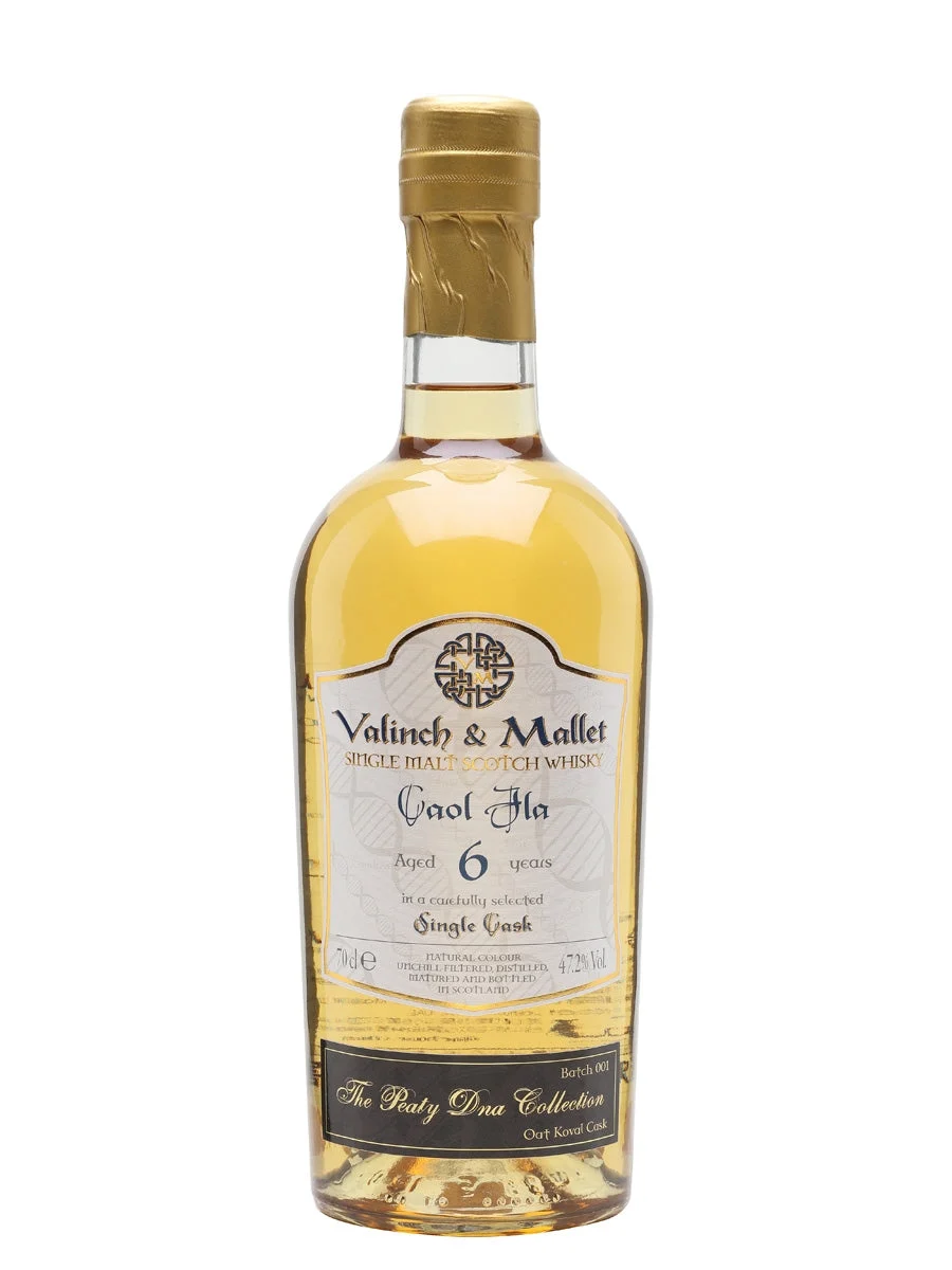 Caol Ila 2011 6 Year Old Koval Oat Finish Peaty DNA Islay Single Malt Scotch Whisky | 700ML - Whiskey