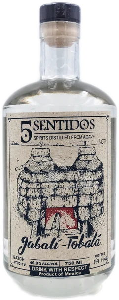 5 Sentidos Jabali Tobala Agave Spirit - Liqueur