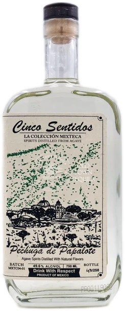 Cinco Sentidos Pechuga de Papalote Agave Spirit Liqueur