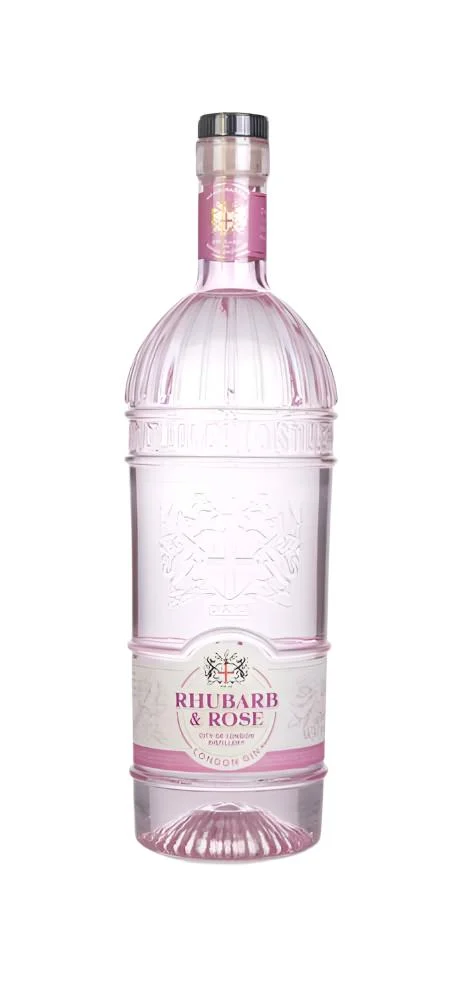 City of London Rhubarb & Rose Gin | 700ML