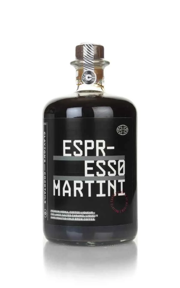 Clayton's Cocktails Espresso Martini Pre-bottled Cocktail | 700ML