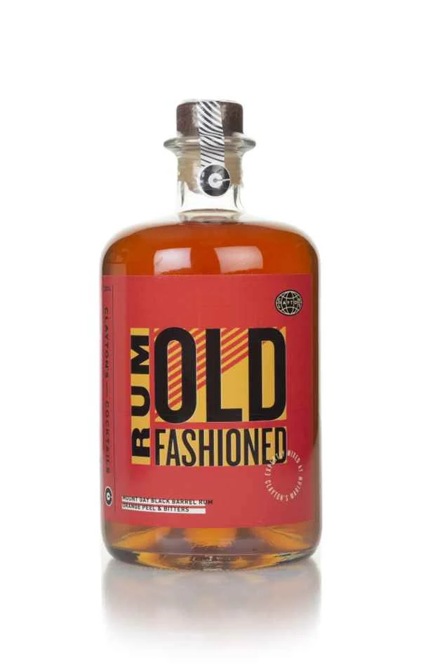 Clayton's Cocktails Rum Old Fashioned Pre-bottled Cocktail | 700ML