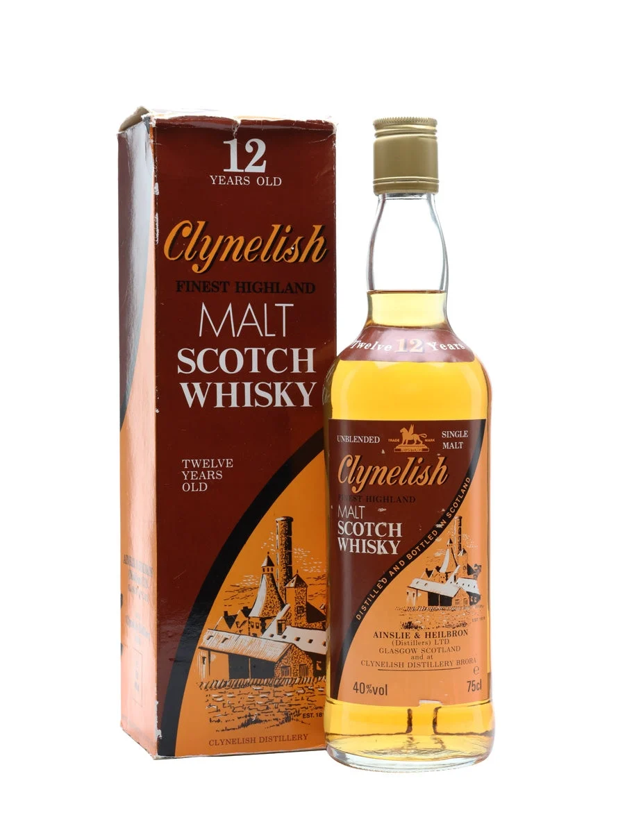 Clynelish 12 Year Old Bot.1980s Highland Single Malt Scotch Whisky | 700ML - Whiskey