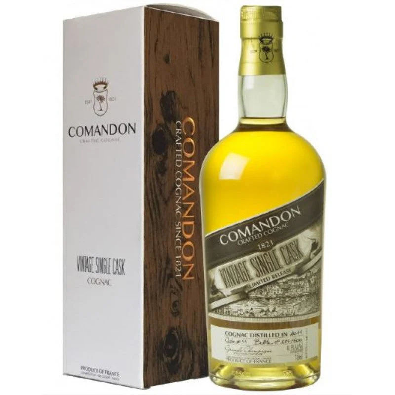 Comandon Single Cask Vintage 2012 Grande Champagne Coñac