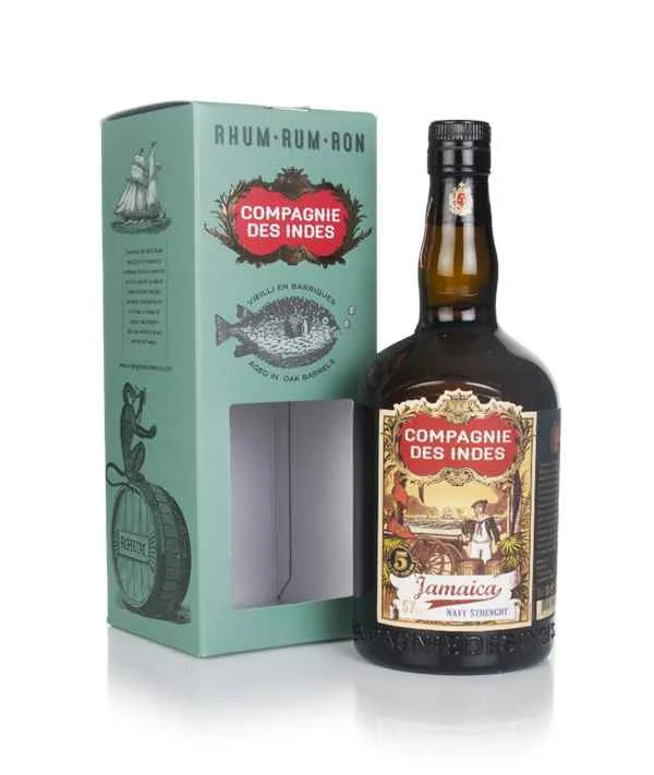 Compagnie Des Indes Jamaica Navy Strength Rum | 700ML - Ron