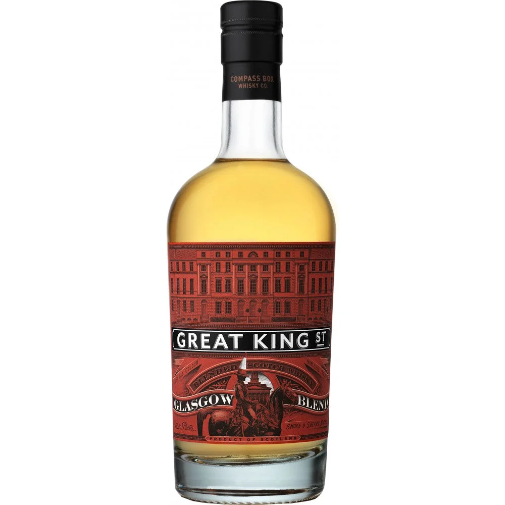 Compass Box Great King Street whisky escocés de mezcla de Glasgow