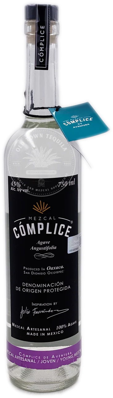 Complice de Aventura Agave Angustifolia Joven 45% alc Mezcal