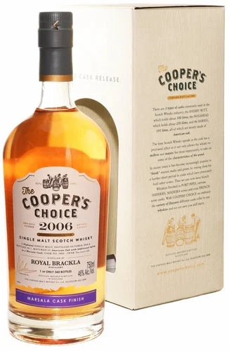 2006 The Cooper's Choice Royal Brackla Marsala Cask Single Malt Whisky - Whiskey