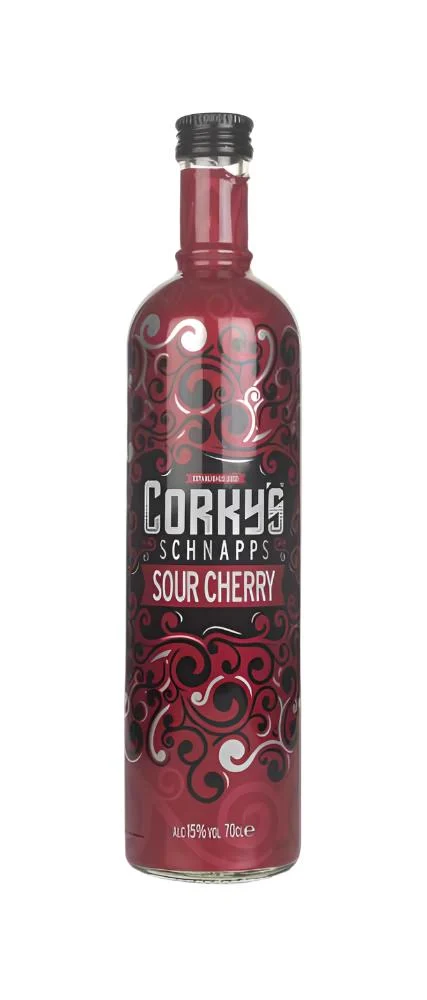 Corky's Sour Cherry Schnapps | 700ML