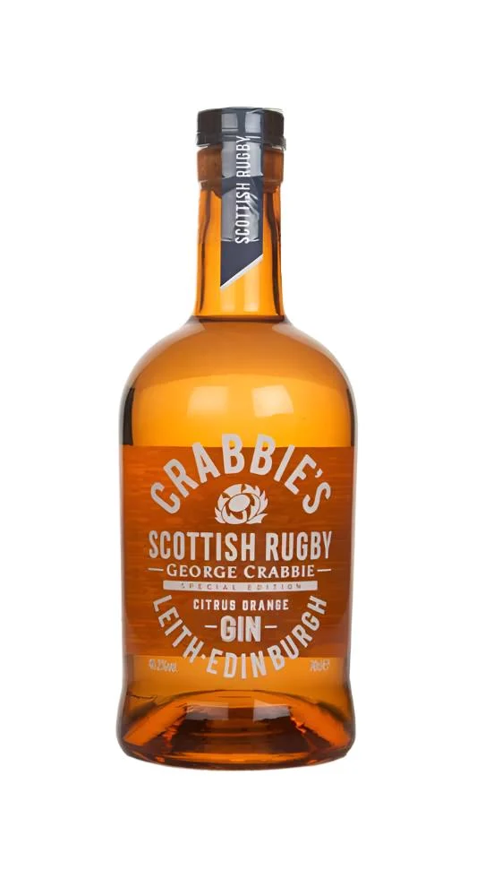 Crabbie's Scottish Rugby Citrus Orange Gin | 700ML