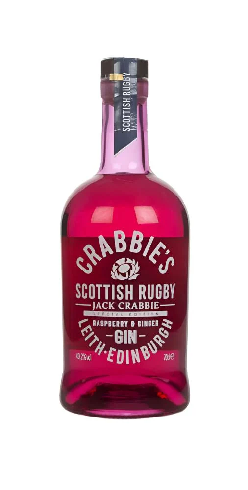 Crabbie's Scottish Rugby Raspberry & Ginger Gin | 700ML