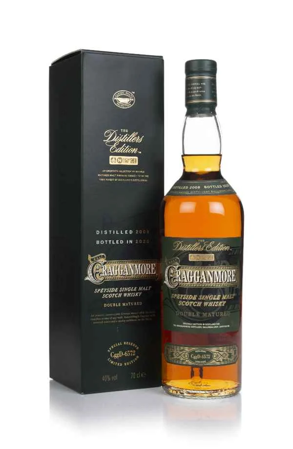 Cragganmore 2008 (embotellado 2020) Acabado en madera de Oporto - Whisky escocés edición Distillers | 700ML