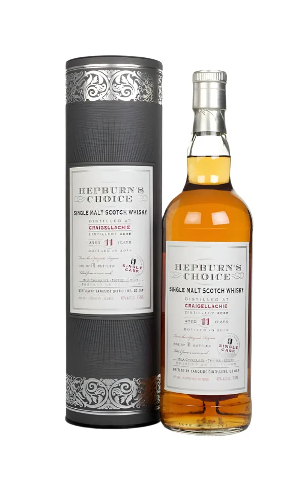 Craigellachie 11 Year Old 2008 - Hepburn's Choice (Langside) Scotch Whisky | 700ML