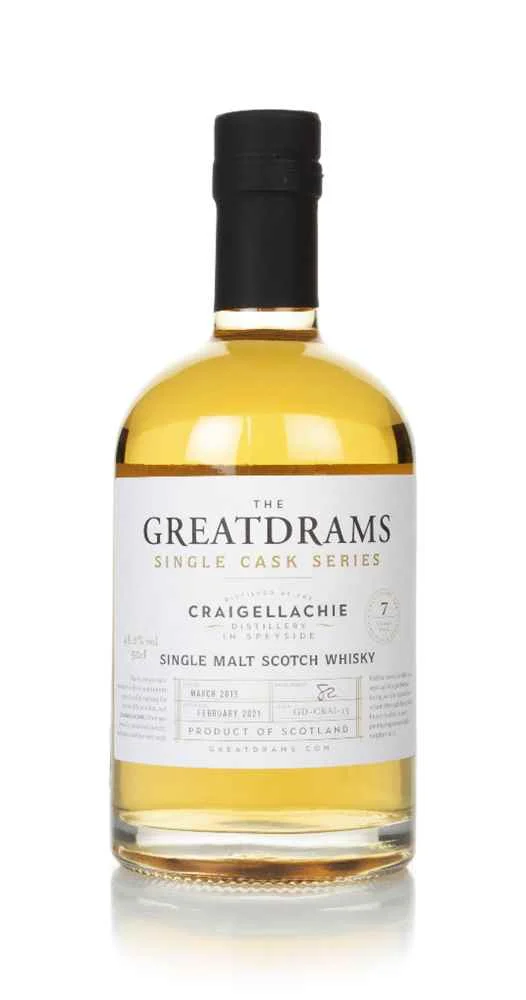 Craigellachie 7 Year Old 2013 - Single Cask Series (GreatDrams) Whisky | 500ML