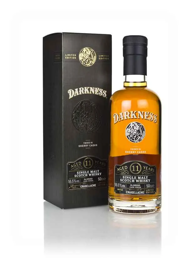 Craigellachie 11 Year Old Oloroso Cask Finish (Darkness) Whisky | 500ML - Whiskey