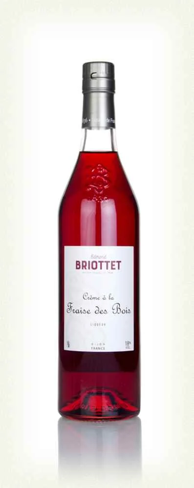 Edmond Briottet Crème à la Fraise des Bois (Wild Strawberry ) Liqueur | 700ML - Licor
