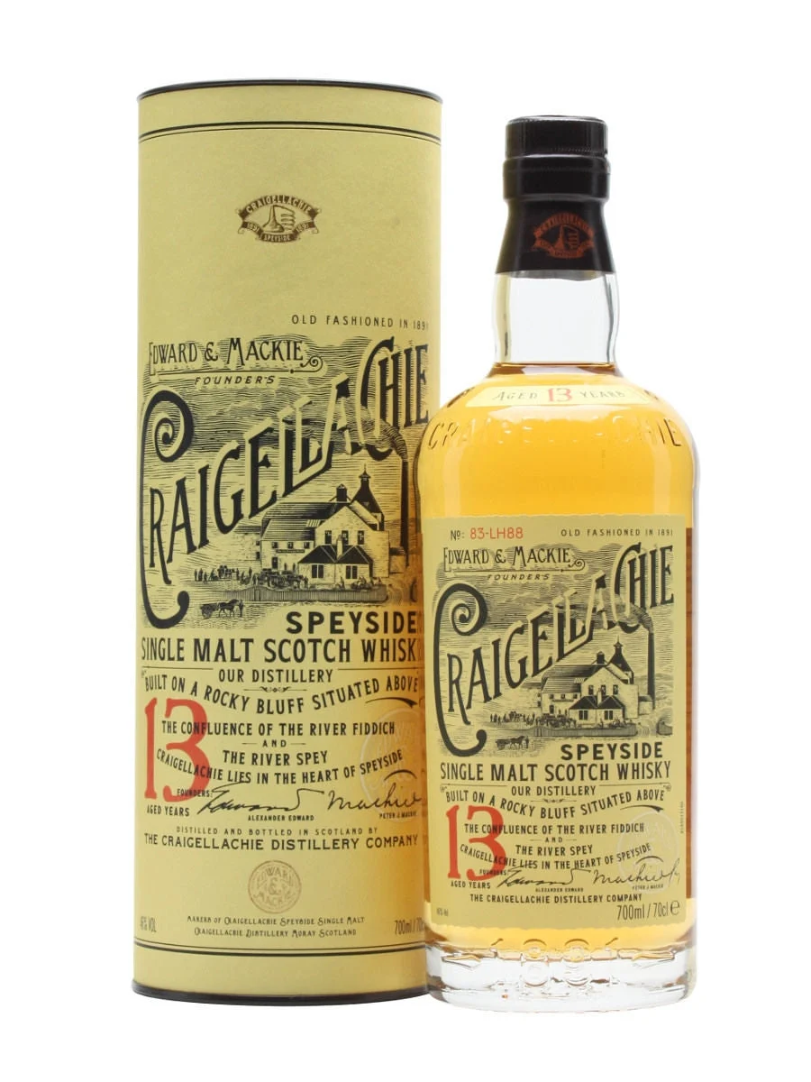 Craigellachie 13 Year Old Speyside Single Malt Scotch Whisky | 700ML - Whiskey